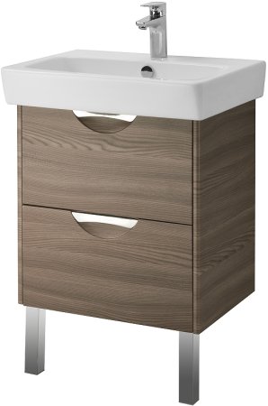 Тумба под раковину Aquaton Сильва 60 1A211801SIW50 Дуб макиато 