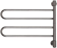 Полотенцесушитель электрический поворотный Energy U chrome G2 цвет хром, скрытое/наружное подключение, 540мм х 635 мм