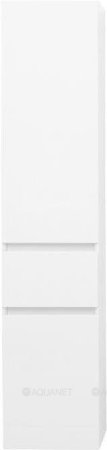 Шкаф-пенал для ванной Aquanet Йорк 35 L белый глянец 