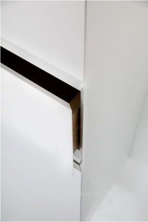 Шкаф-пенал для ванной Aquanet Йорк 35 L белый глянец 