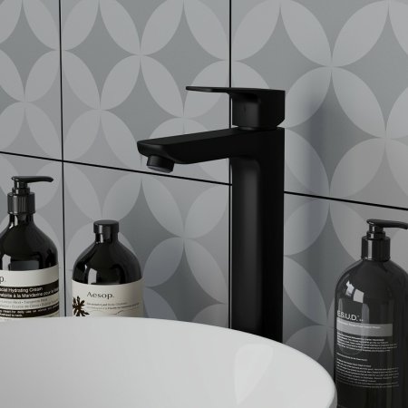 Смеситель для раковины Paini Viva Style P4YO205LL Черный матовый 