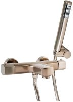 Смеситель для ванны Paini Ovo 86PW105TH с термостатом Никель Смеситель для ванны Paini Ovo 86PW105TH с термостатом Никель