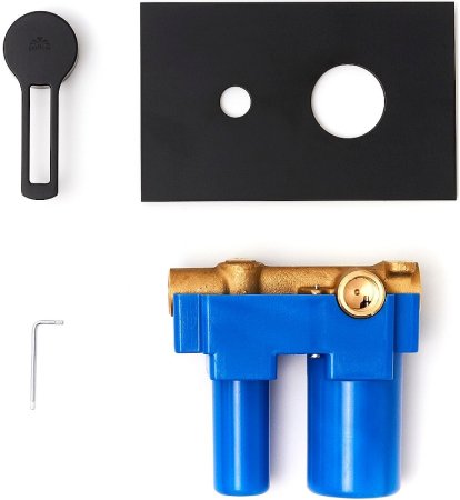 Душевой комплект Paffoni Ringo KITZRIN015NO/M из душевой системы с гигиеническим душем Черный матовый 