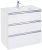 Тумба под раковину Roca The Gap 80 A857406806 подвесная Белый глянец 