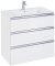 Тумба под раковину Roca The Gap 80 A857406806 подвесная Белый глянец 