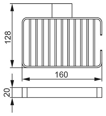 Мыльница Aquanet 5711 