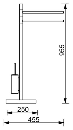 Стойка Aquanet 8060 