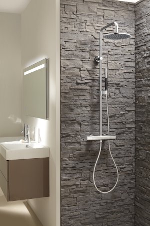 Верхний душ Jacob Delafon Toobi E21758-CP Хром 