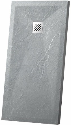 Душевой поддон из искусственного камня Vincea 160x90 VST-4SR9016G Серый 