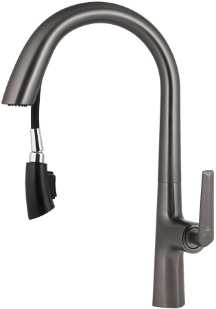 Смеситель для кухни Kaiser Strike 09066-15 Вороненая сталь 