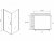 Душевой уголок Abber Sonnenstrand 90x85 AG04090-S85 профиль Хром стекло прозрачное 