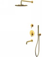 Душевая система Whitecross Y gold YSET07GL Золото