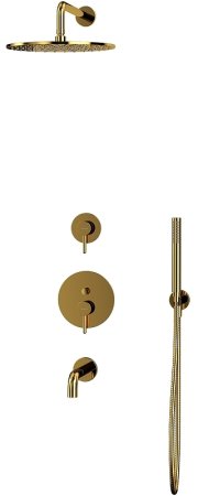Душевая система Whitecross Y gold YSET07GL Золото 