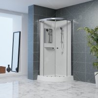 Душевая кабина RGW Andaman AN-208 90x90х200 см, профиль хром матовый