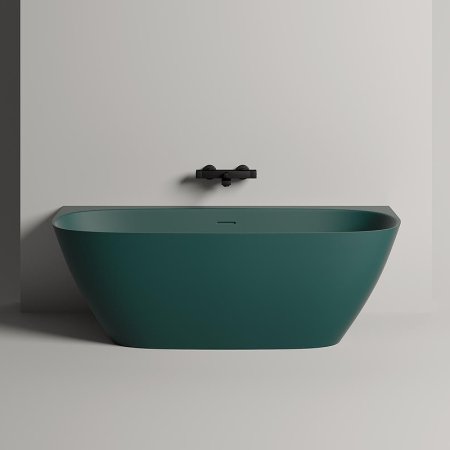 Ванна из искусственного камня Salini Sofia Wall 180х85 102523MRF покраска по RAL полностью матовая 