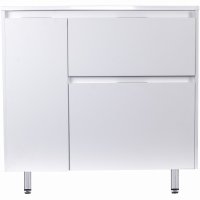 Тумба под раковину Style Line Барселона 90 R СС-00002280 Белая Тумба под раковину Style Line Барселона 90 R СС-00002280 Белая