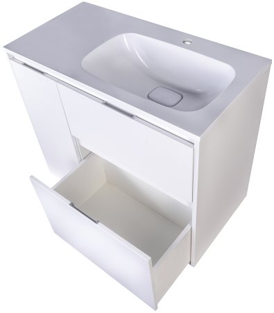 Тумба под раковину Style Line Барселона 90 R СС-00002280 Белая 