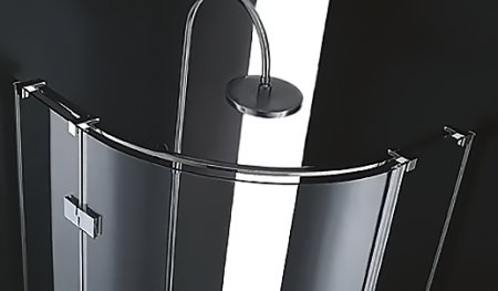 Душевой уголок Cezares Bergamo R1 100 Arco C Cr L IV 