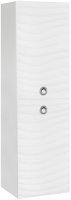 Шкаф пенал Style Line Вероника 36 Люкс подвесной Белый глянец