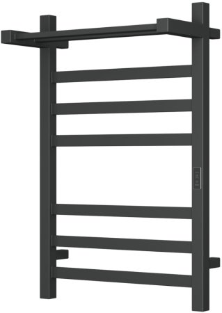 Полотенцесушитель электрический с полочкой (лесенка) Bauedge Hotel Shelf DB-0006, 50x80 см 