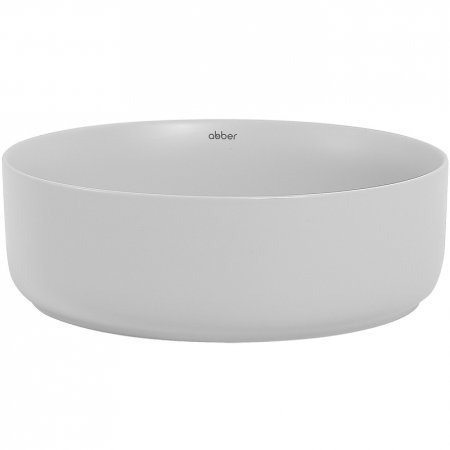 Раковина-чаша Abber Bequem 36 AC2108MLG Светло-серая матовая 