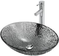 Раковина-чаша Abber Glas 50 AK2303B Черная