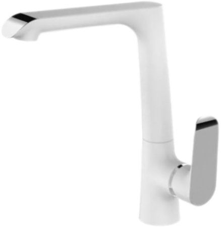Смеситель для кухни WeltWasser Bonn 306 WT 10000002007 Белый Хром 