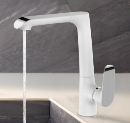 Смеситель для кухни WeltWasser Bonn 306 WT 10000002007 Белый Хром 