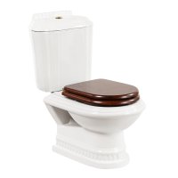 Унитаз-компакт Cezares King Palace золото с CZR-T-163-W-S-G