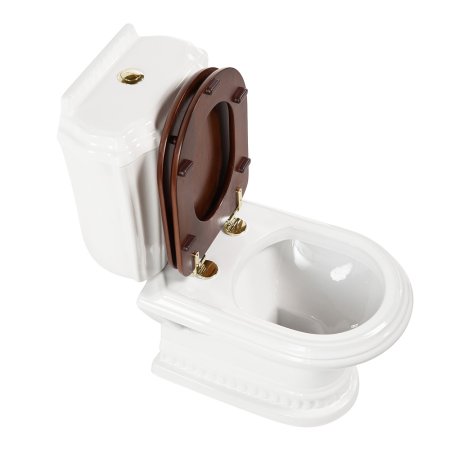 Унитаз-компакт Cezares King Palace золото с CZR-T-163-W-S-G 