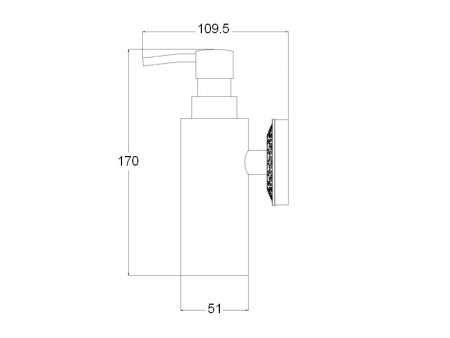 Дозатор Zorg Antic AZR 16 BR бронза 