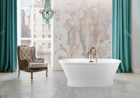 Акриловая ванна BelBagno 168x78 BB35 Белая глянцевая 