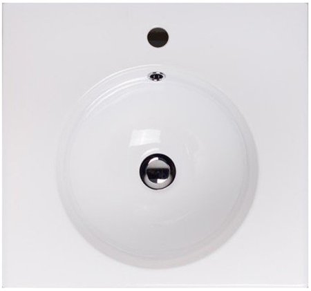 Раковина BelBagno Fly 50 BB500-LV-CER-N Белая 