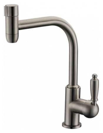 Смеситель для кухонной мойки Zorg Clean Water ZR 323 YF-33 nickel 