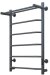 Полотенцесушитель электрический с полочкой (лесенка) Тругор Пэк сп 6 П 80х50 см, графит 