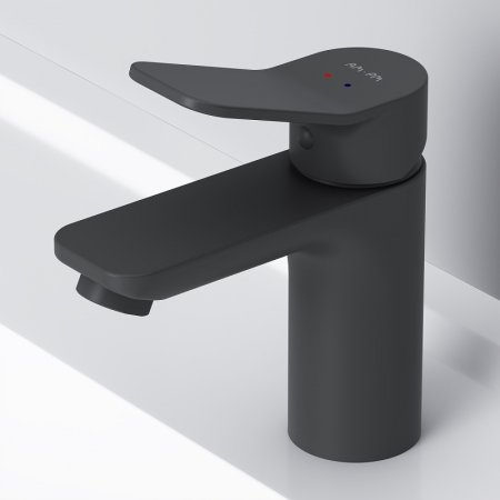 Смеситель для раковины AM.PM X-Joy F85A02122 Черный матовый 