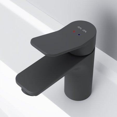 Смеситель для раковины AM.PM X-Joy F85A02122 Черный матовый 