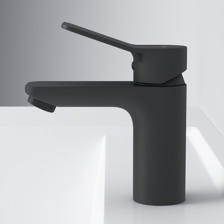 Смеситель для раковины AM.PM X-Joy F85A02122 Черный матовый 