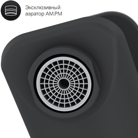 Смеситель для раковины AM.PM X-Joy F85A02122 Черный матовый 