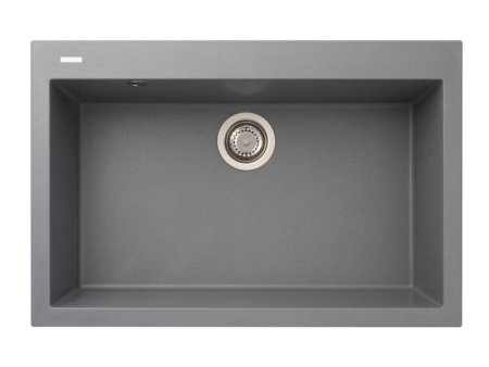 Мойка для кухни каменная Longran Cube CUG 76х50 Крома 