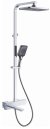 Душевая система с термостатом Rose R1096, хром 