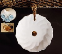 Раковина CeramaLux 9073 накладная