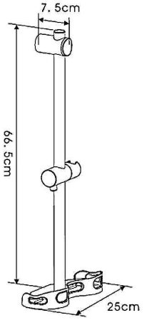 Душевой гарнитур Gappo G8002 Хром 