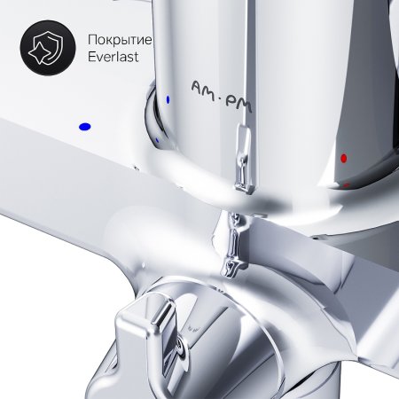 Смеситель для ванны AM.PM X-Joy F85A90500 универсальный Хром 