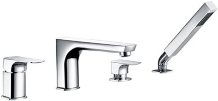 Смеситель WasserKRAFT Salm 2755 на борт ванны 
