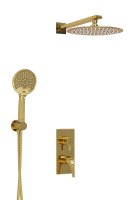 Душевой комплект WasserKRAFT A71207 золото глянцевое
