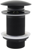 Донный клапан CeramaLux BB-006 Click-Clack Черный матовый