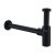 Сифон для раковины WasserKRAFT A094 черный Soft-touch 