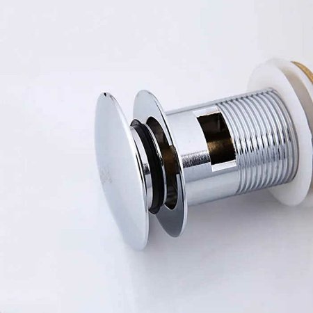 Донный клапан Frap F65-2 click-clack Хром 