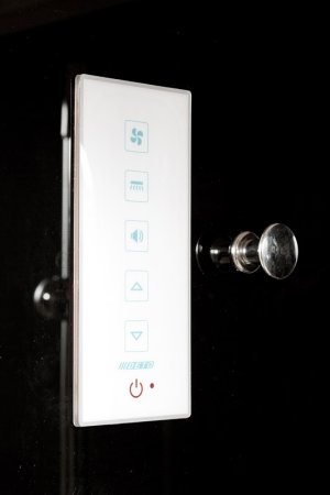 Душевая кабина Deto B01S LED BLACK 